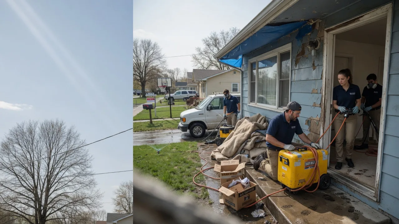 Basement Flood Cleanup in Murdock, KS near me